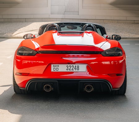 Porsche 718 GT4 RS Spyder Weissach 2024