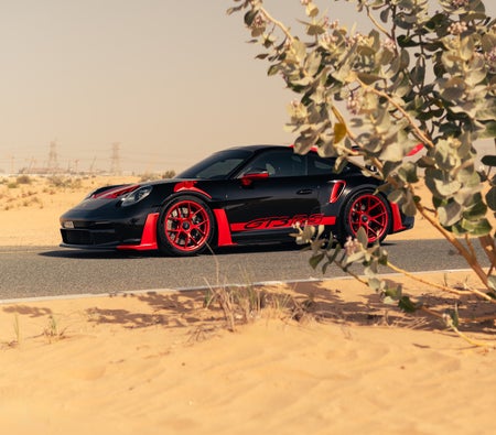 Black Porsche 911 GT3 RS Weissach 2024 Black Porsche 911 GT3 RS Weissach 2024