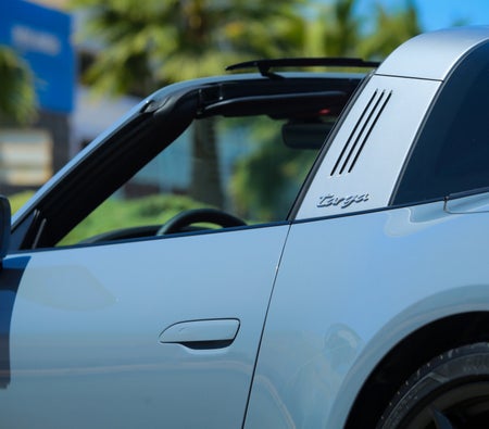 Gray Porsche 911 Targa 4 GTS Spyder 2023