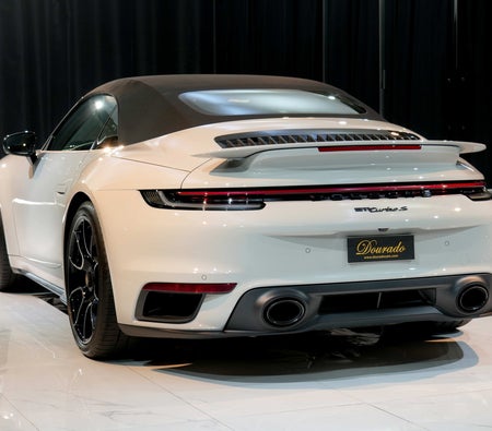 White Porsche 911 Turbo S Cabriolet 2024