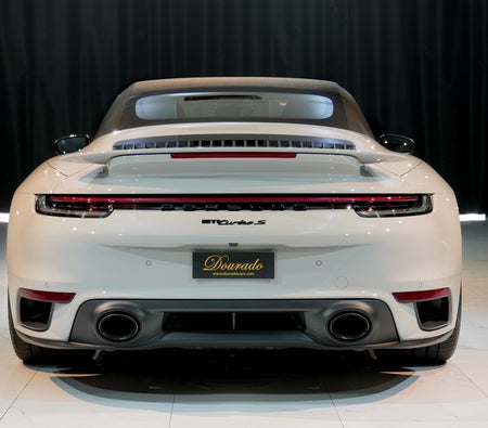 White Porsche 911 Turbo S Cabriolet 2024