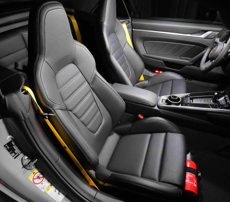 White Porsche 911 Turbo S Cabriolet 2024