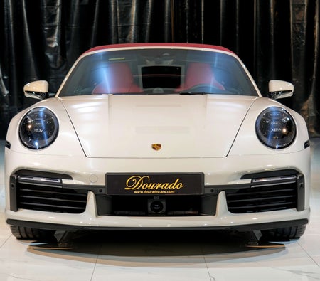 White Porsche 911 Turbo S Cabriolet 2024