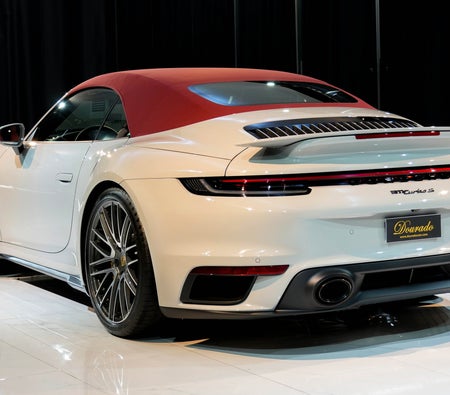 White Porsche 911 Turbo S Cabriolet 2024