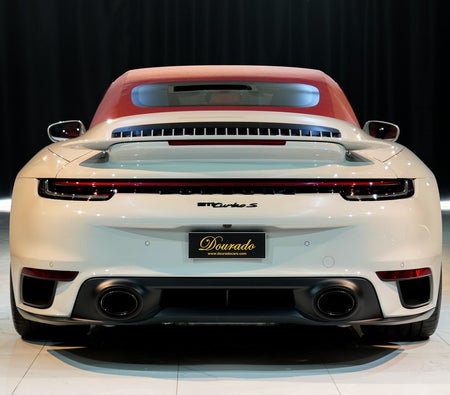 White Porsche 911 Turbo S Cabriolet 2024