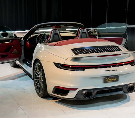 White Porsche 911 Turbo S Cabriolet 2024