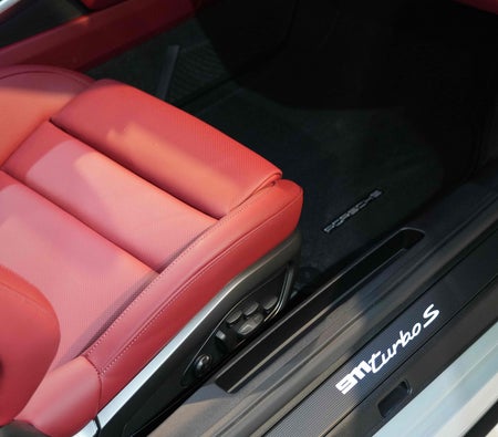 White Porsche 911 Turbo S Cabriolet 2024