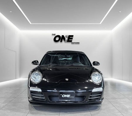 Black Porsche 911 Targa 4S 2009