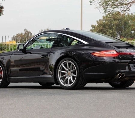 Schwarz Porsche 911 Targa 4S 2009