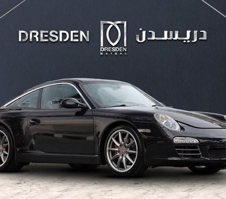 Schwarz Porsche 911 Targa 4S 2009