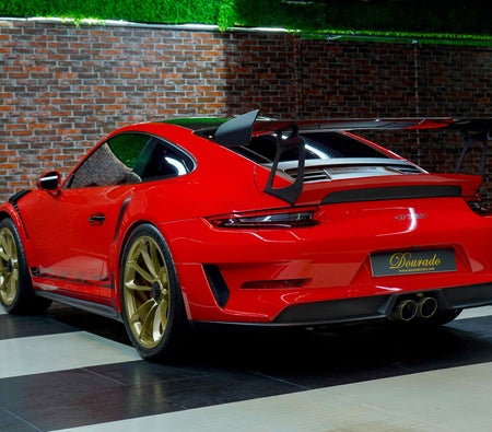 Red Porsche 911 GT3 RS 2019