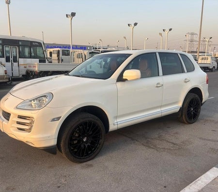 wit Porsche Cayenne S 2008