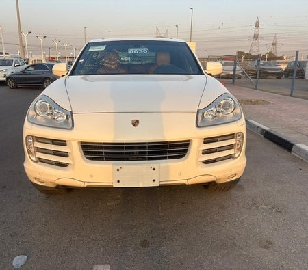 wit Porsche Cayenne S 2008