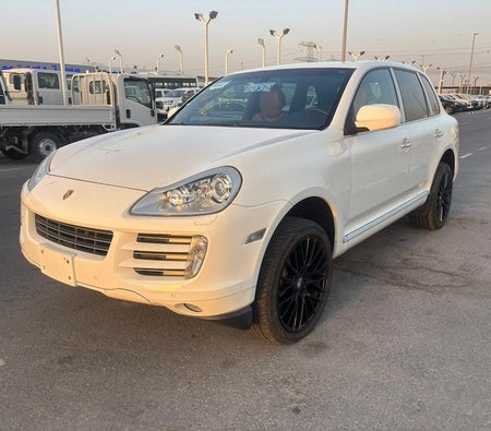 wit Porsche Cayenne S 2008