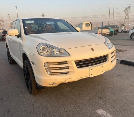wit Porsche Cayenne S 2008