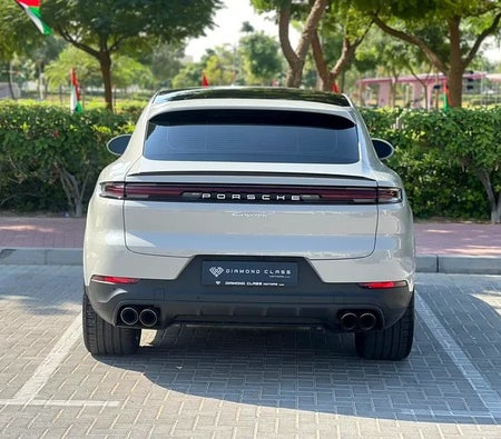 Gray Porsche Cayenne Coupe 2024