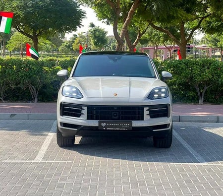 Gray Porsche Cayenne Coupe 2024