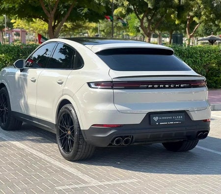 Gray Porsche Cayenne Coupe 2024
