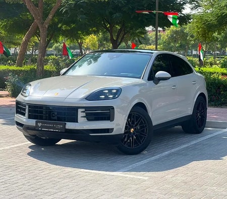Gray Porsche Cayenne Coupe 2024