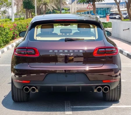 Brown Porsche Macan S 2017