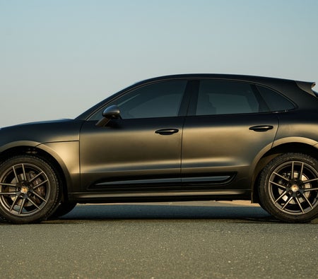 Matte Black Porsche Macan T 2023