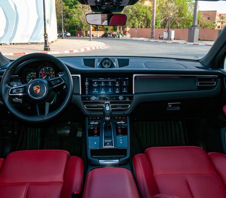 White Porsche Macan 2023