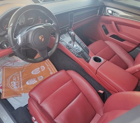 Black Porsche Panamera 4S 2014