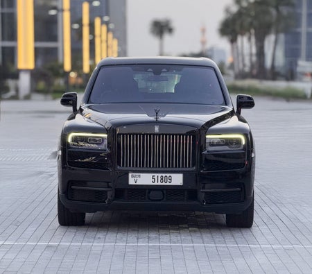Rent Rolls Royce Cullinan Black Badge 2022 in Dubai