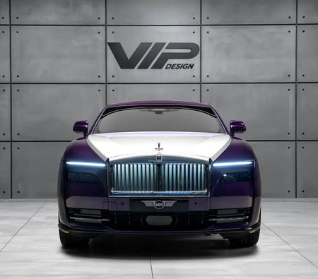 Violett Rolls Royce Spectre Silver Badge 2024 Violett Rolls Royce Spectre Silver Badge 2024