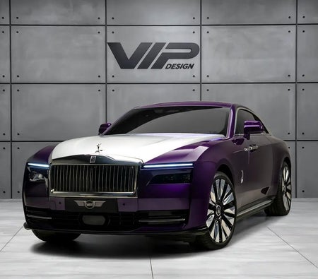 Violett Rolls Royce Spectre Silver Badge 2024 Violett Rolls Royce Spectre Silver Badge 2024