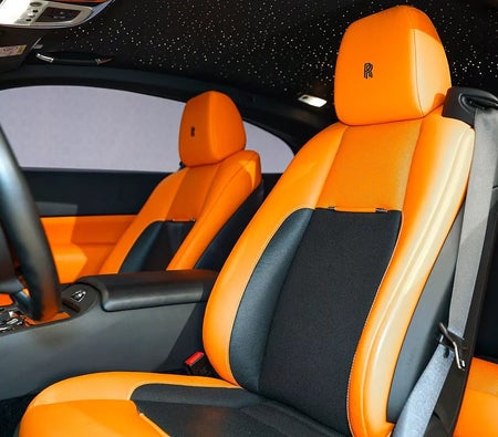 Schwarz Rolls Royce Wraith Black Badge 2019