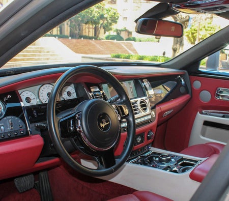 Silver Rolls Royce Ghost Series II 2017