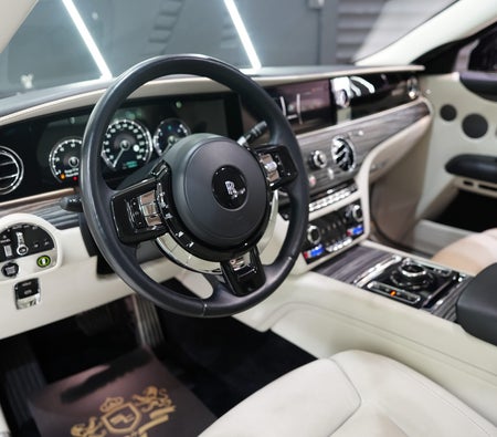 Purple Rolls Royce Ghost Extended Wheel Base 2024