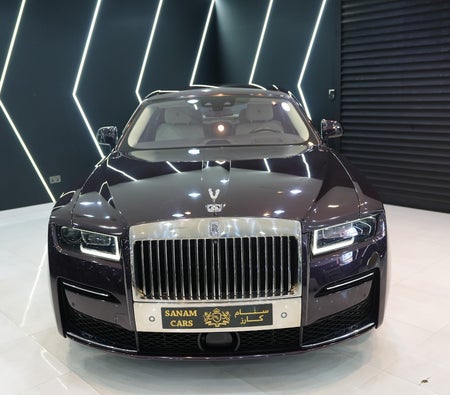 Purple Rolls Royce Ghost Extended Wheel Base 2024