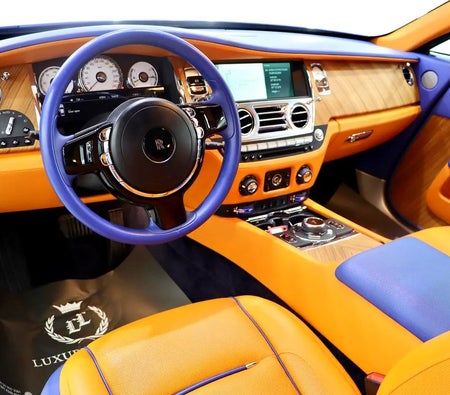Blue Rolls Royce Wraith Standard 2016