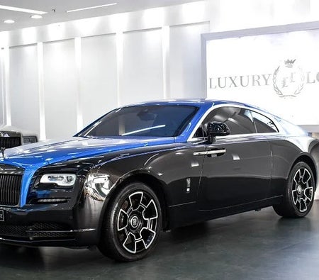 Schwarz Rolls Royce Wraith Black Badge 2017