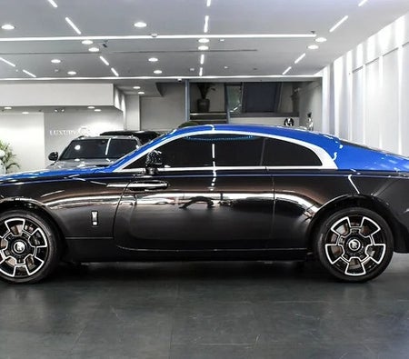 Schwarz Rolls Royce Wraith Black Badge 2017