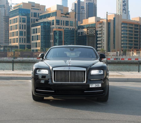 Black Rolls Royce Wraith 2017