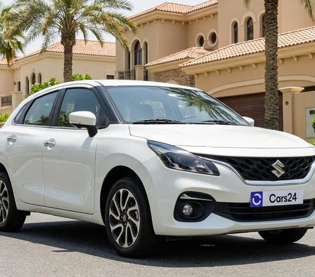 أبيض سوزوكي Baleno GLX 2024 أبيض سوزوكي Baleno GLX 2024