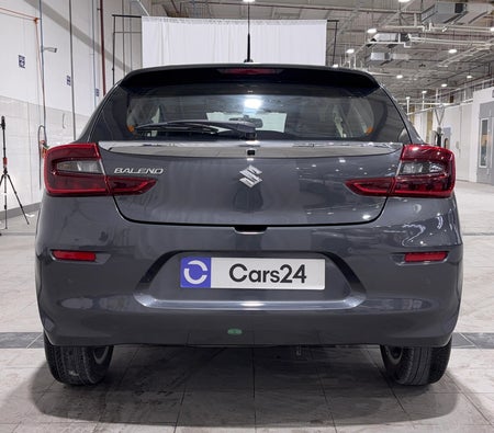 Gray Suzuki Baleno GLX 2024