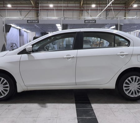 White Suzuki Ciaz GL 2024