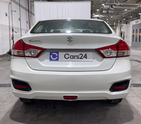 White Suzuki Ciaz GL 2024