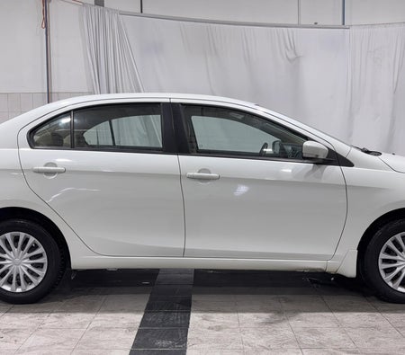 White Suzuki Ciaz GL 2024