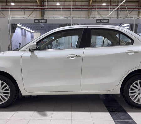 White Suzuki Dzire GLX 2023