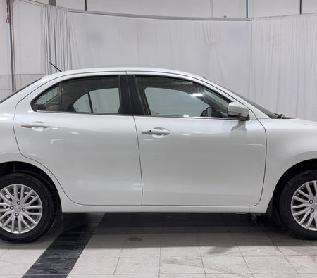 White Suzuki Dzire GLX 2023