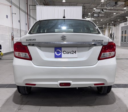 White Suzuki Dzire GLX 2023