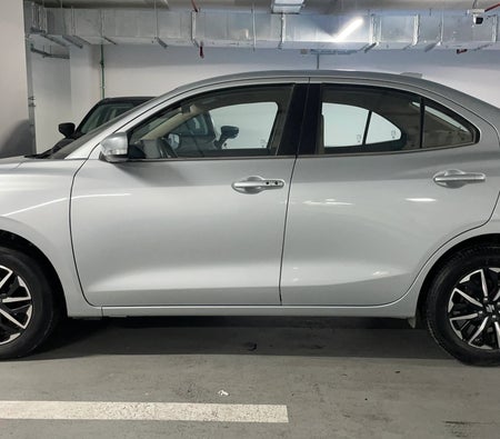 Silver Suzuki Dzire GLX 2026