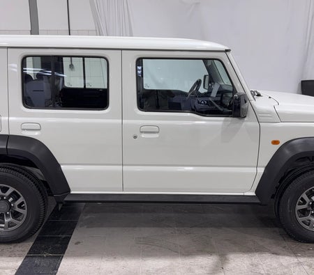 Weiß Suzuki Jimny GLX 2025 Weiß Suzuki Jimny GLX 2025
