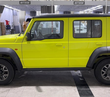 Green Suzuki Jimny GLX 2024
