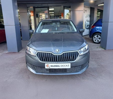 Dark Gray Skoda Fabia 2021